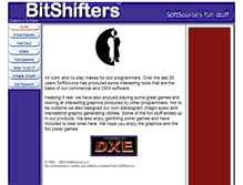 Tablet Screenshot of bitshifters.com